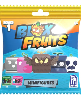 1 Mini Figura Sorpresa Blox Fruits + 1 Código Fisico (posibilidad de 1 permanente)
