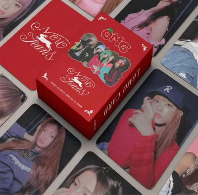 Set 55 Photocards / Lomo Card New Jeans - Omg