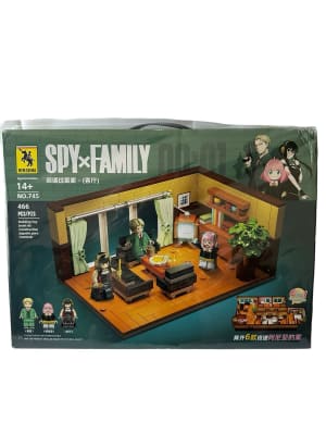 Bloques Figuras Armar Spy X Family Anya Loid Yor 466 Pcs