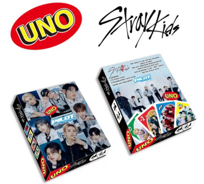 Juego De Cartas Uno Diseño Stray Kids 112 Pcs K-pop