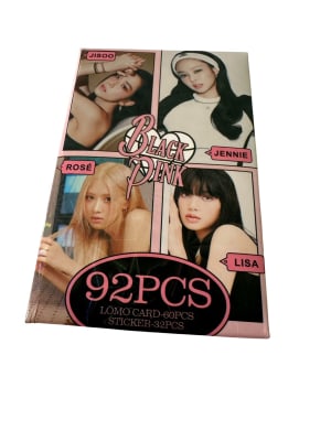 Set 32 Stickers 60 Lomo Card Blackpink Lisa Rose Jennie Jiso1