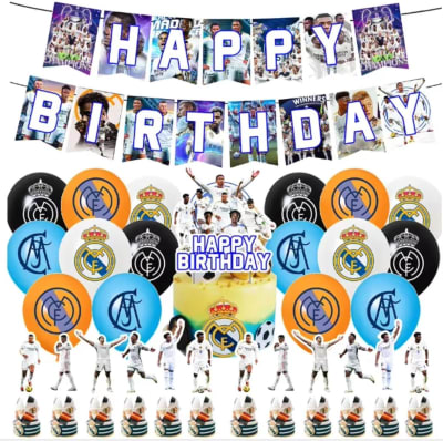 Kit Cotillon Real Madrid Cumpleaños1