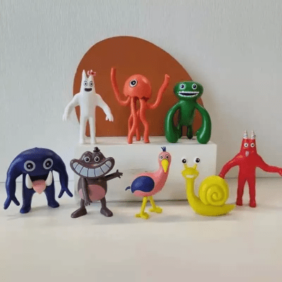 Pack 8 Figuras The Garten Of Banban Capitulo 1 Y 2 Pvc