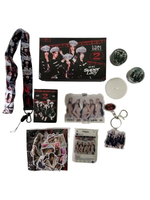 Caja De Regalo (g)i-dle Accesorios Kpop Sticker Súper Lady