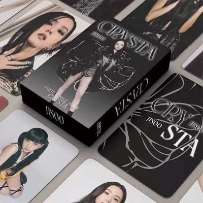 Set 55 Photocards / Lomo Card Jisoo Crysta Primer Álbum1