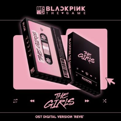Blackpink The Game Ost The Girls Digital Ver. Black + Pob1