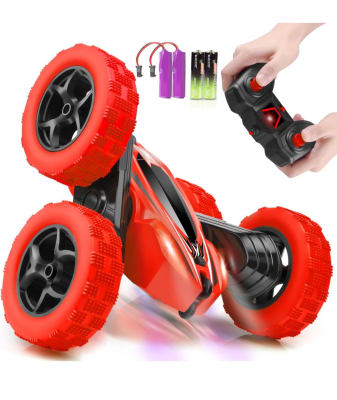 Vehículo Control Remoto 360 Doble Cara Giratoria 4x4