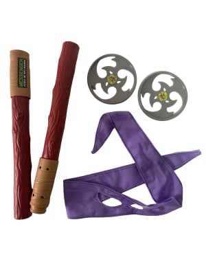 Cosplay Accesorios Tortuga Ninja Donatello Niños Diversion1