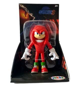 Figura Knuckles 7cm De Sonic 3 Película Original 2024