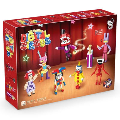 Set Bloques Construcción Amazing Circus Digital 503 Pcs 2023
