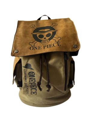 Mochila One Piece Diseño Calidad Material Lona