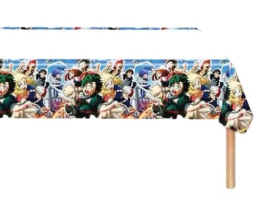 Mantel Decoración Cumpleaños My Hero Academy 108x180 Cm