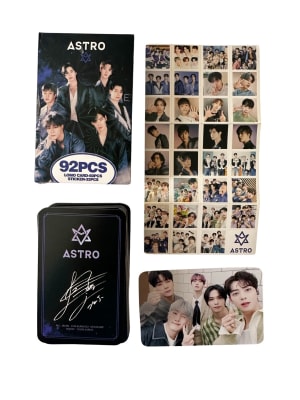 Set 60 Lomocard + 32 Stickers Astro K-pop Astroscope1