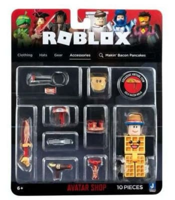 Figura Acción Roblox Rob Avatar Shop Makin Bacon Pancakes1