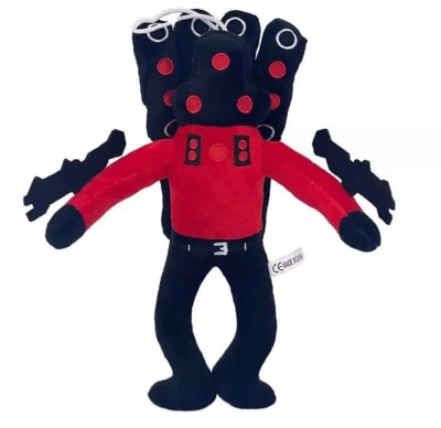Peluche Titán Speakerman Mejorado Skibidi Toilet 28 Cm Felpa