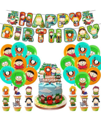 Kit Cumpleaños Diseño South Park Fiestas Fans Decoracion