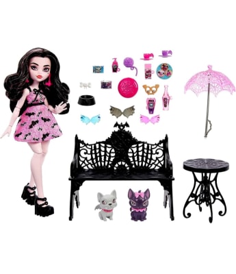 Monster High Draculaura Bite In The Park Muñeca Y Set 20231