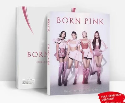 Álbum Kpop Blackpink Genérico Born Pink + Stickers Calidad1