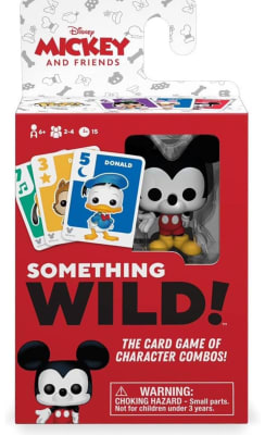Juego De Mesa Cartas Something Wild Funko Mickey Mouse Disne1