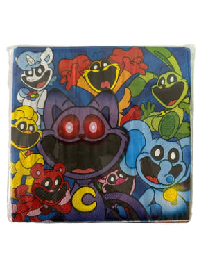 Pack 20 Servilleta Cumpleaños Catnap Similing Critters