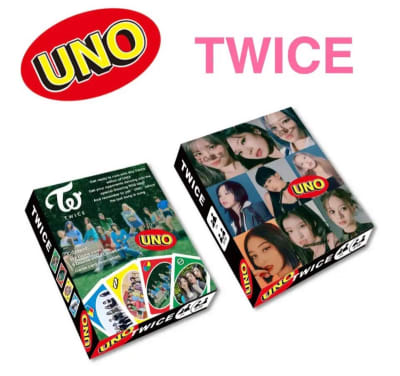 Juego De Cartas Uno Diseño Twice 112 Pcs K-pop