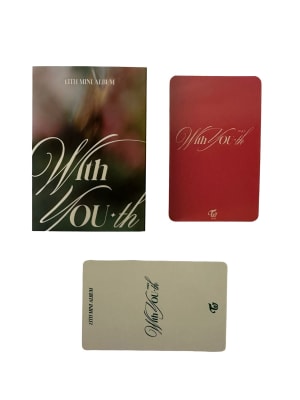 Mini Álbum 13th Qr Green Twice With You-th + 2 Photocard Ag