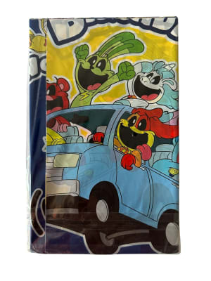 Mantel Decoración Cumpleaños Smiling Critters 108x180 Cm