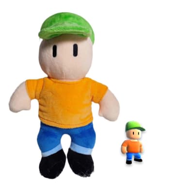 Peluche Felpa Stumble Guys Mr. Stumble Skins 26 Cm