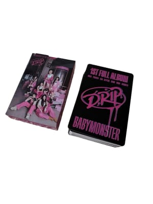 Set 55 Photocards Tipo Lomo Card Babymonster - Drip