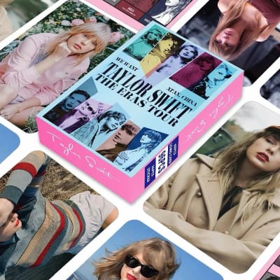 Set 60 Lomocard + 32 Stickers Taylor Swift The Eras Tour