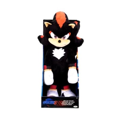 Peluche Shadow De Sonic 3 Película Original 33 Cm Calidad