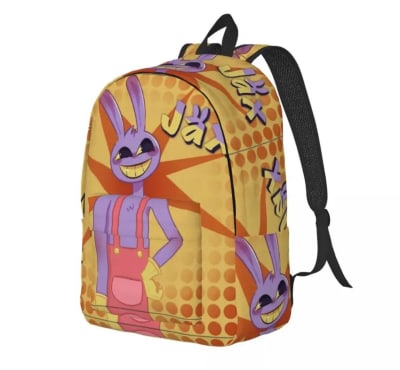 Mochila Escolar Jax The Amazing Circus Digit Material Grueso