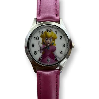 Reloj Simple Cosplay Princess Peach Mario Movie1