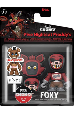 Figura Fnaf Acción Foxy Five Nights At Freddy's Funko Snaps