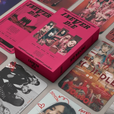 Set 55 Photocards / Lomo Card G-idle - I Never Die