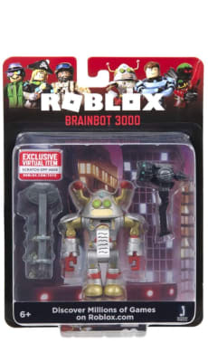 Figura Roblox Brainbot 3000 + Código Original