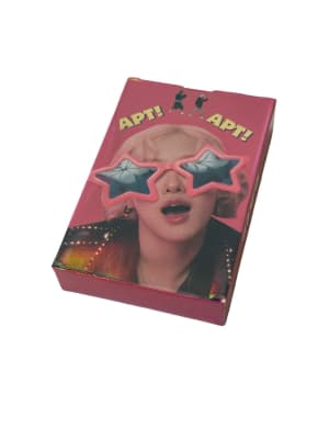 Set 55 Photocard Tipo Lomo Card Apt Hold On Rose Bruno Mars