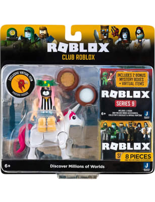 Figura Roblox Celebrity + Mistery Serie 9, 7 Códigos Virtual
