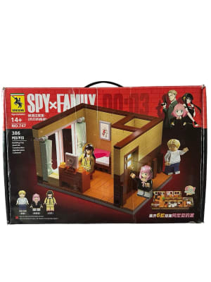 Bloques Figuras Armar Spy X Family Anya Loid Yor 386 Pcs