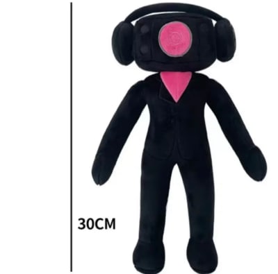Peluche Speaker Woman Skibidi Toilet Felpa 30 Cm Nuevo Style1