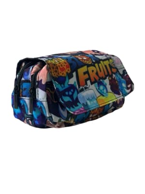Estuche Escolar Diseño Blox Fruits Calidad 3 Compartimientos