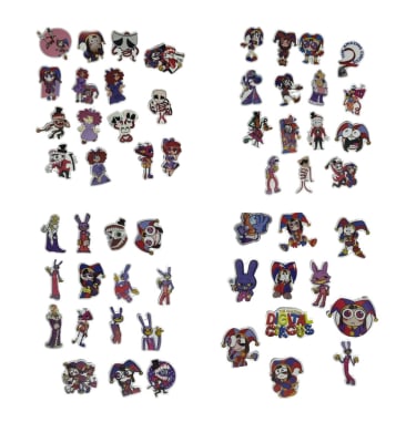 Pack 50 Stickers Amazing Circus Digital Diseño Calidad1