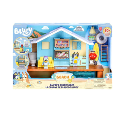 Playset Bluey Aventuras Cabaña Playa Accesorios