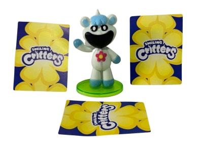 Figura Craftycorn Smiling Critters + 3 Tarjetas Al Azar