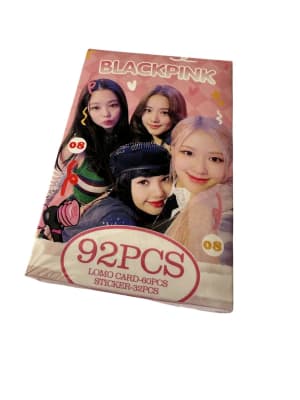 Set 60 Lomo Card Blackpink + 32 Stickers The Girls K-pop V2