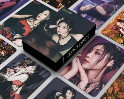 Set 55 Photocards Tipo Lomo Card Seo Soo-jin (g)i-del