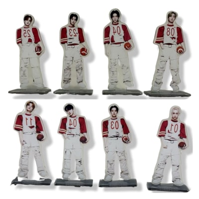 Pack 8 Soporte Acrílico Con Diseño Stray Kids K-pop Fans