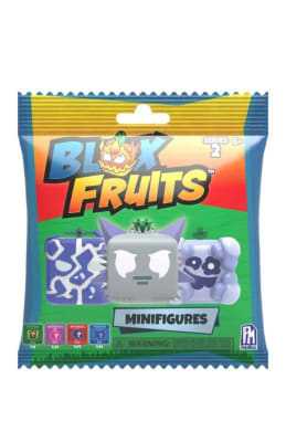 1 Mini Figura Blox Fruits De La Serie 2 Al Azar + Código