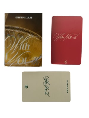 Mini Álbum 13th Qr Black Twice With You-th + 2 Photocard Ag1