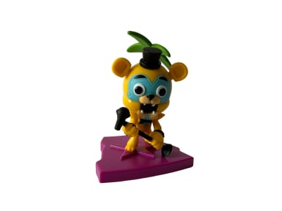 Figura Glamrock Freddy Fnaf Craftables Security Breach 7cm1